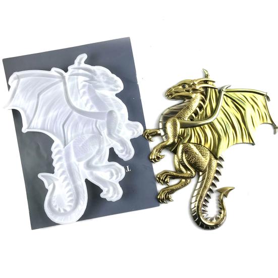 Yousheng Epoxy Craft Mold Non-stick Easy Demould Clear Texture Non-deformable DIY Semi-dimensional Flying Dragon Pendant Mold Living Room Supply
Yousheng Epoxy Craft Mold Non-stick Easy Demould Clear Texture Non-deformable DIY Semi-dimensional Flying Dragon Pendant Mold Living Room Supply