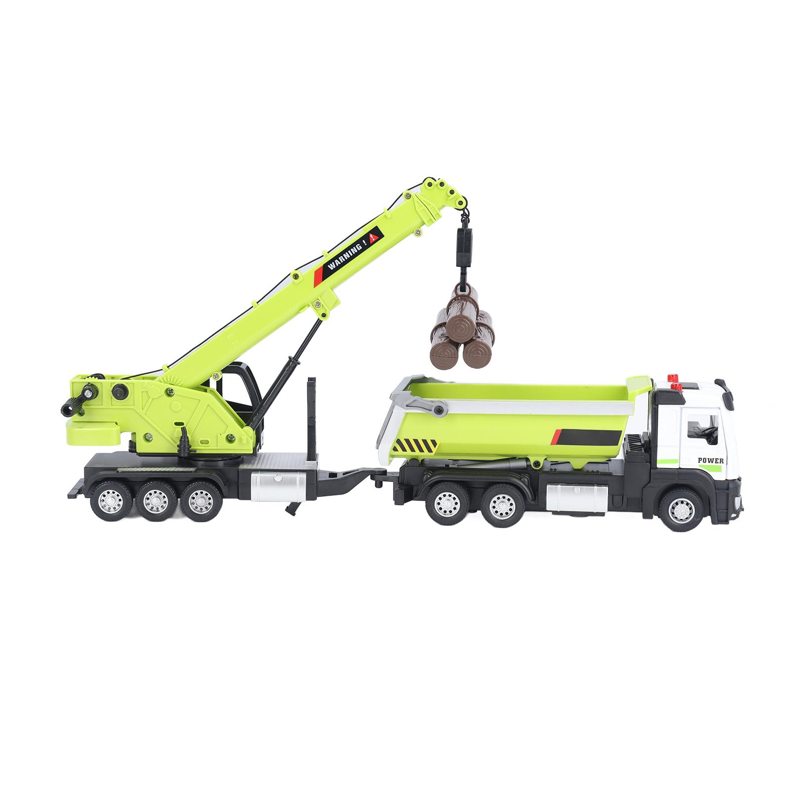 Alloy Crane with Dump Truck Model Toy Multifunctional Lifelike Ideal Gift Construction Crane Dump зелёный
Alloy Crane with Dump Truck Model Toy Multifunctional Lifelike Ideal Gift Construction Crane Dump зелёный