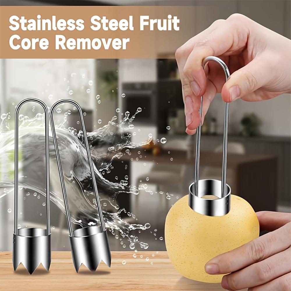 1 Stainless Steel Fruit Vegetable Corer Tool Efficient Kitchen Gadget for Cucumbers, Bell Peppers, Apples, Tomatoes, Jalapenos Durable Creative Household De-nuker
1 Stainless Steel Fruit Vegetable Corer Tool Efficient Kitchen Gadget for Cucumbers, Bell Peppers, Apples, Tomatoes, Jalapenos Durable Creative Household De-nuker