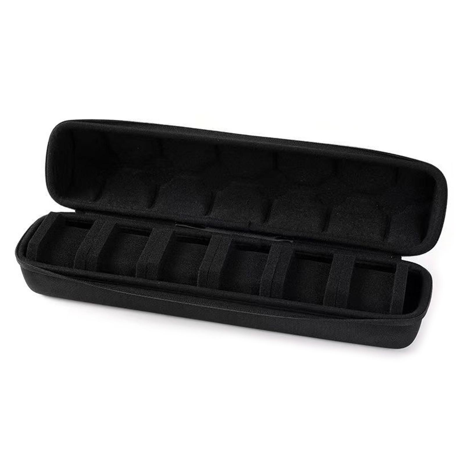 Shockproof Watch Holder Soft Lined Interior Small Organizers Design Zippered Closures 6 Watch Capacity for Watches 1
Shockproof Watch Holder Soft Lined Interior Small Organizers Design Zippered Closures 6 Watch Capacity for Watches 1
