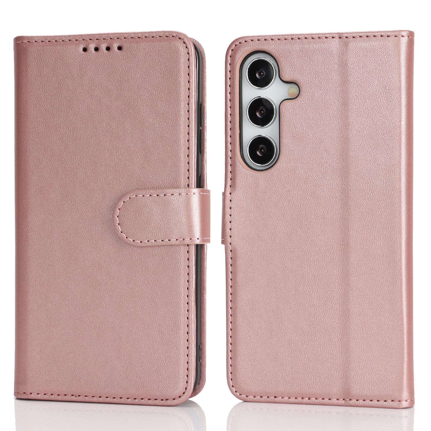 For Samsung Galaxy S24 Stand Case Shockproof Leather Wallet Phone Cover Rose Gold
For Samsung Galaxy S24 Stand Case Shockproof Leather Wallet Phone Cover Rose Gold