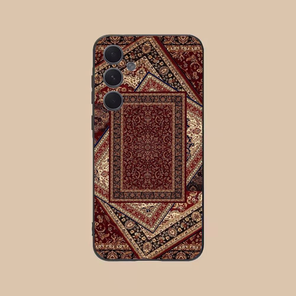 Persian Carpet Floral Pattern Arab Phone Case For Samsung S25,24,21,22,23,20,S30,Ultra,Plus, Fe,5G Silicone Cover SamsungS21ULTRA
Persian Carpet Floral Pattern Arab Phone Case For Samsung S25,24,21,22,23,20,S30,Ultra,Plus, Fe,5G Silicone Cover SamsungS21ULTRA
