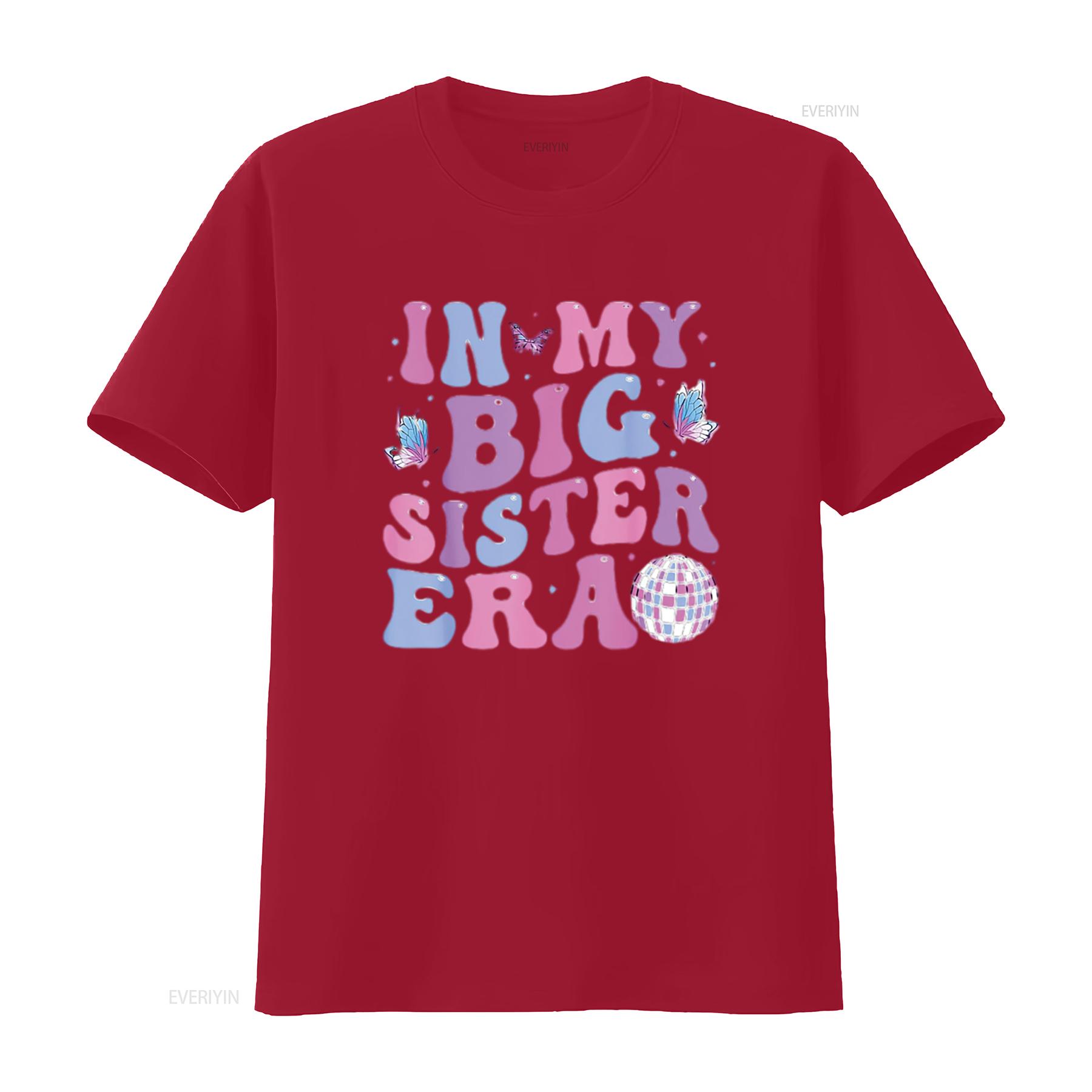 Groovy In My Big Sister Era Womens T Shirt White vintage Washed Versatile Slightly Top For Everyday Wear Comfortable Stretched S
Groovy In My Big Sister Era Womens T Shirt White vintage Washed Versatile Slightly Top For Everyday Wear Comfortable Stretched S