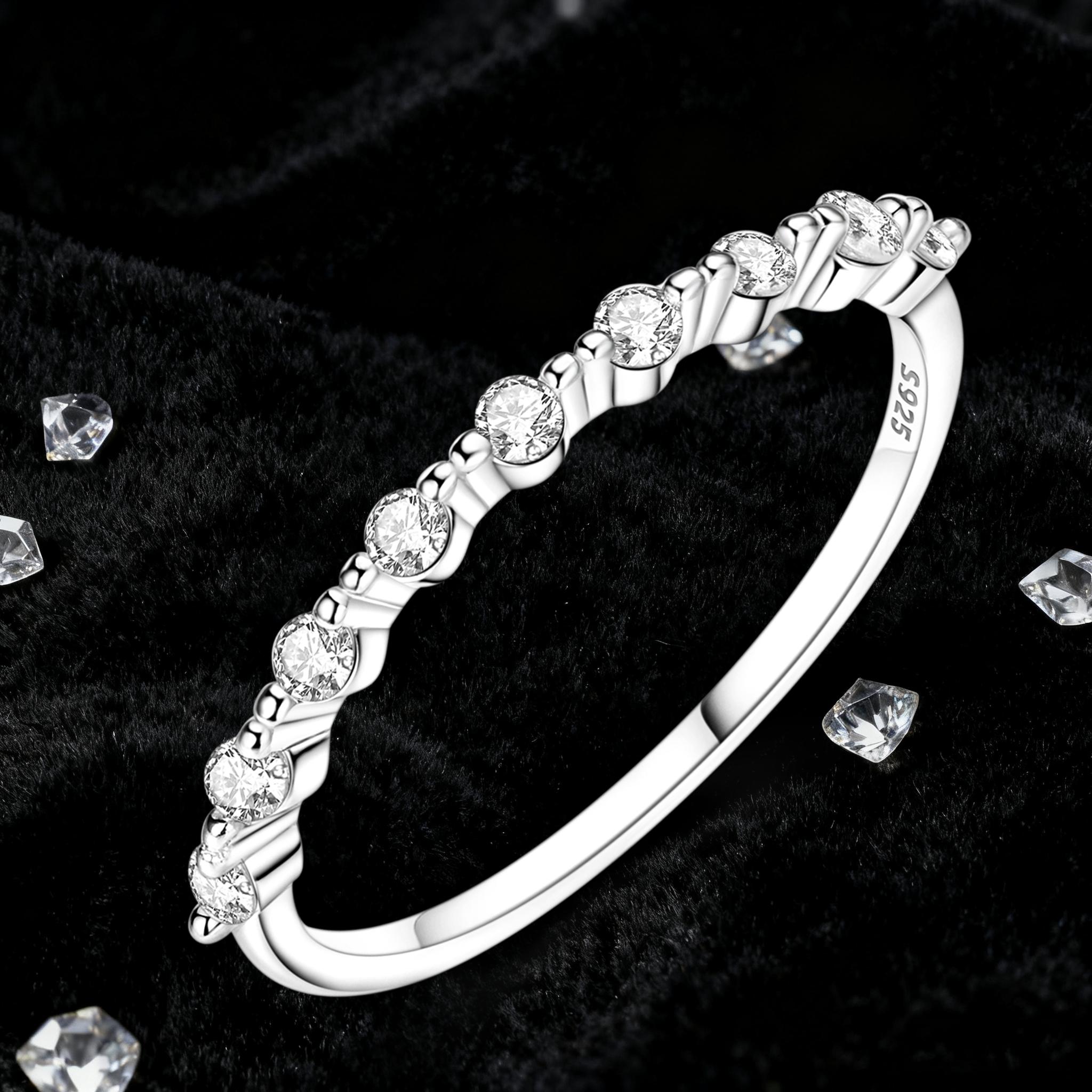Elegant Unique Ring Design For Woman Shining Zircon Authentic Genuine Copper Fashion Jewelry Creation Present Choice 6
Elegant Unique Ring Design For Woman Shining Zircon Authentic Genuine Copper Fashion Jewelry Creation Present Choice 6