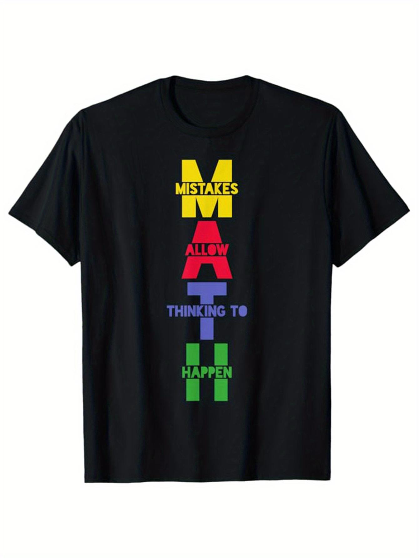 Summer Math Print Men S Fun T-Shirt XXXXL
Summer Math Print Men S Fun T-Shirt XXXXL