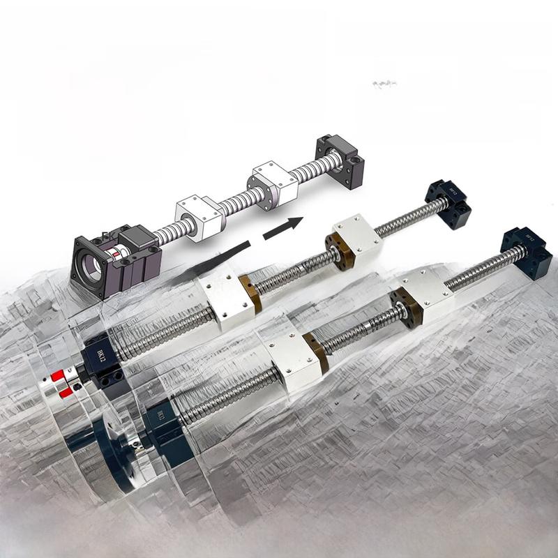 Rongyu 2510 Bidirectional Reversible Ball Screw Set
Rongyu 2510 Bidirectional Reversible Ball Screw Set