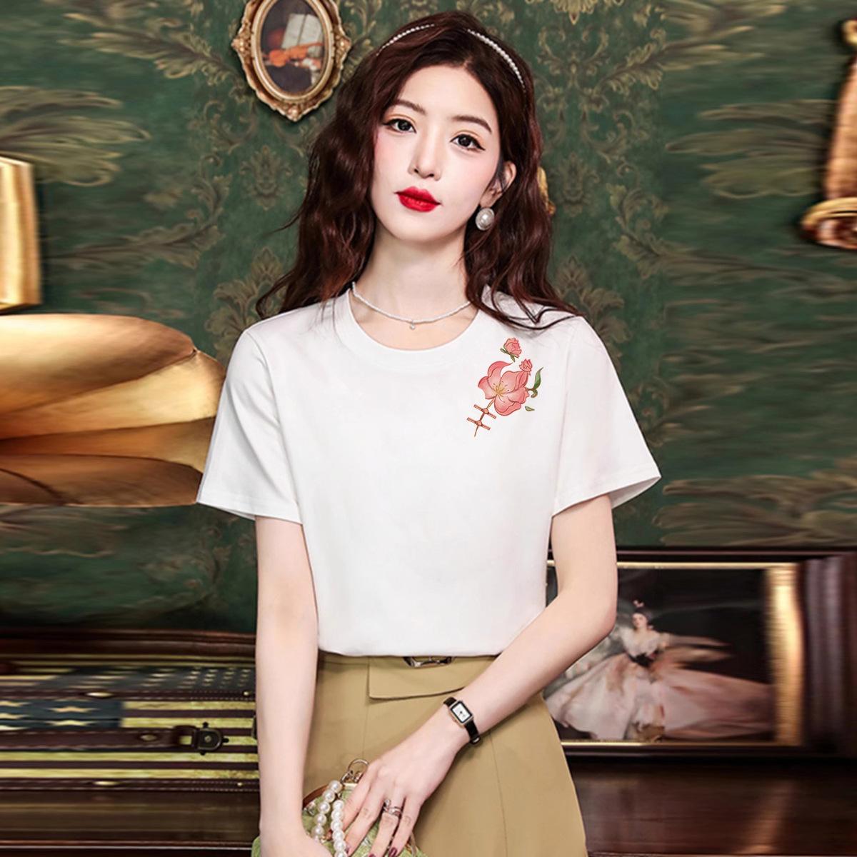 Black retro national style women s short-sleeved t-shirt top women s summer new Chinese front shoulder cotton short-sleeved t-shirt women s tide S
Black retro national style women s short-sleeved t-shirt top women s summer new Chinese front shoulder cotton short-sleeved t-shirt women s tide S