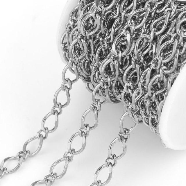 Позолочений овальний ланцюжок з нержавіючої сталі для виготовлення ювелірних виробів
Позолочений овальний ланцюжок з нержавіючої сталі для виготовлення ювелірних виробів