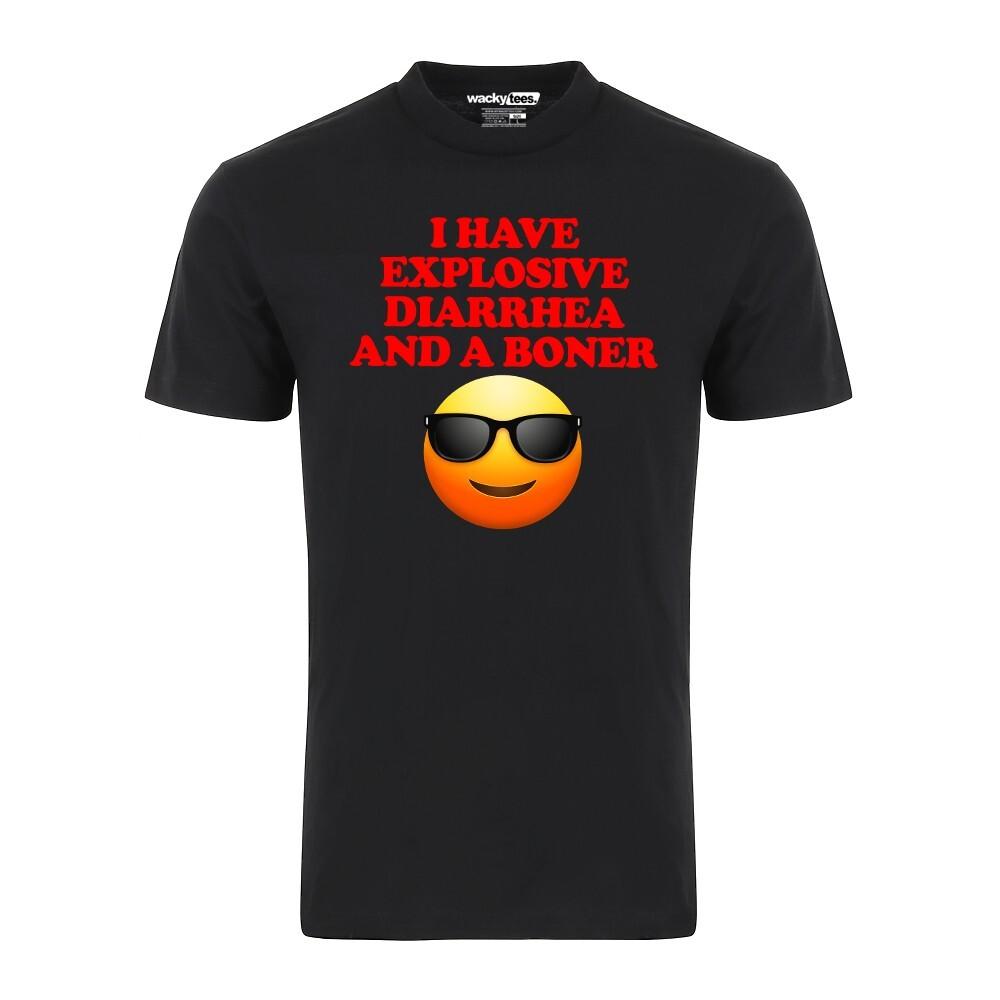 I have Explosive Diarrhea and a Boner Adult Humor Funny Graphic Tee Shirt Unisex T-Shirt L
I have Explosive Diarrhea and a Boner Adult Humor Funny Graphic Tee Shirt Unisex T-Shirt L