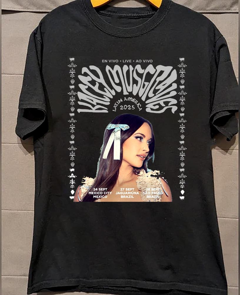 Kacey Musgraves 2025 Tour T Shirt Black All Size S-5Xl HH526 Unisex T-Shirt XXL
Kacey Musgraves 2025 Tour T Shirt Black All Size S-5Xl HH526 Unisex T-Shirt XXL