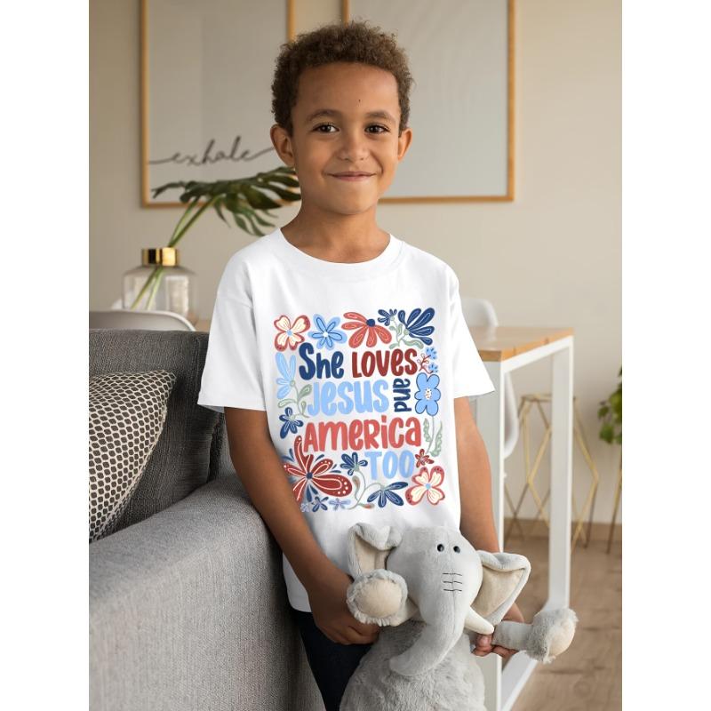 European Size Boy and Girl Design with Floral Patterns Round Neck Casual Summer Shirt Breathable and Comfortable 164cm білий
European Size Boy and Girl Design with Floral Patterns Round Neck Casual Summer Shirt Breathable and Comfortable 164cm білий