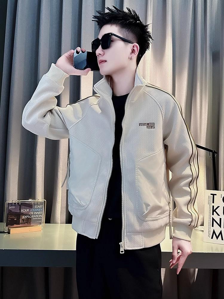 Men s Autumn/Winter Trendy Color-Block Stand-Up Collar Casual Jacket XL брудно-білий
Men s Autumn/Winter Trendy Color-Block Stand-Up Collar Casual Jacket XL брудно-білий