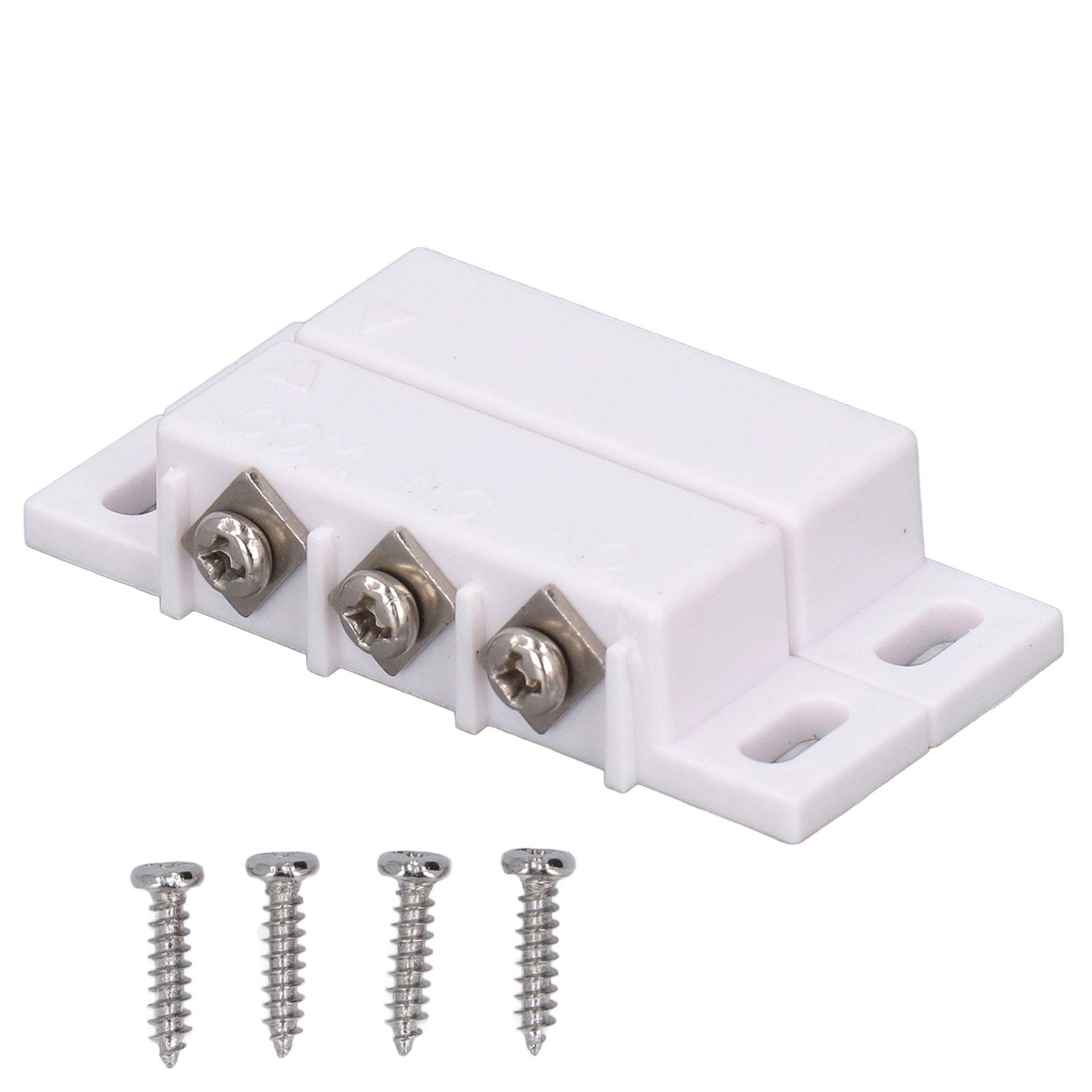 2 Sets Magnetic Reed Switch NO NC Wired Surface Mounted Magnetic Contact Switch for Door Window
2 Sets Magnetic Reed Switch NO NC Wired Surface Mounted Magnetic Contact Switch for Door Window