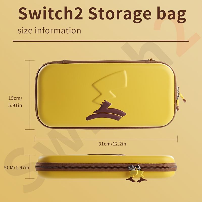 Suitable for Switch 2 Portable Storage Bag, Durable EVA Material, Large Capacity, Travel Organizer with Double Zipper Closure жёлтый
Suitable for Switch 2 Portable Storage Bag, Durable EVA Material, Large Capacity, Travel Organizer with Double Zipper Closure жёлтый