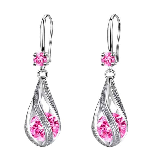 1 Pair Drop Earrings Cubic Zirconia Waterdrop Shape Long Earrings Lightweight Smooth Surface Hook Earrings Banquet Dance Accessories розовый
1 Pair Drop Earrings Cubic Zirconia Waterdrop Shape Long Earrings Lightweight Smooth Surface Hook Earrings Banquet Dance Accessories розовый