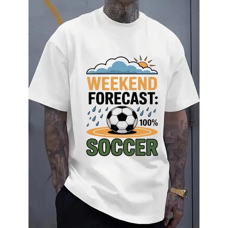European Sizes Football Weekend Forecast Comfort Colors T-Shirt | Funny Summer High-Quality White, All-Season Fitness Top, Stylish and Sporty Look 5XL різнокольоровий
European Sizes Football Weekend Forecast Comfort Colors T-Shirt | Funny Summer High-Quality White, All-Season Fitness Top, Stylish and Sporty Look 5XL різнокольоровий