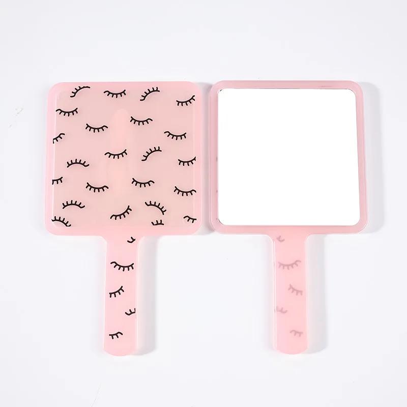 Square Handheld Eyelash Extension Makeup Vanity Mirror Student Bathroom Handle Hand Mirror SPA Salon Compact Mirrors Portable светло-розовый
Square Handheld Eyelash Extension Makeup Vanity Mirror Student Bathroom Handle Hand Mirror SPA Salon Compact Mirrors Portable светло-розовый