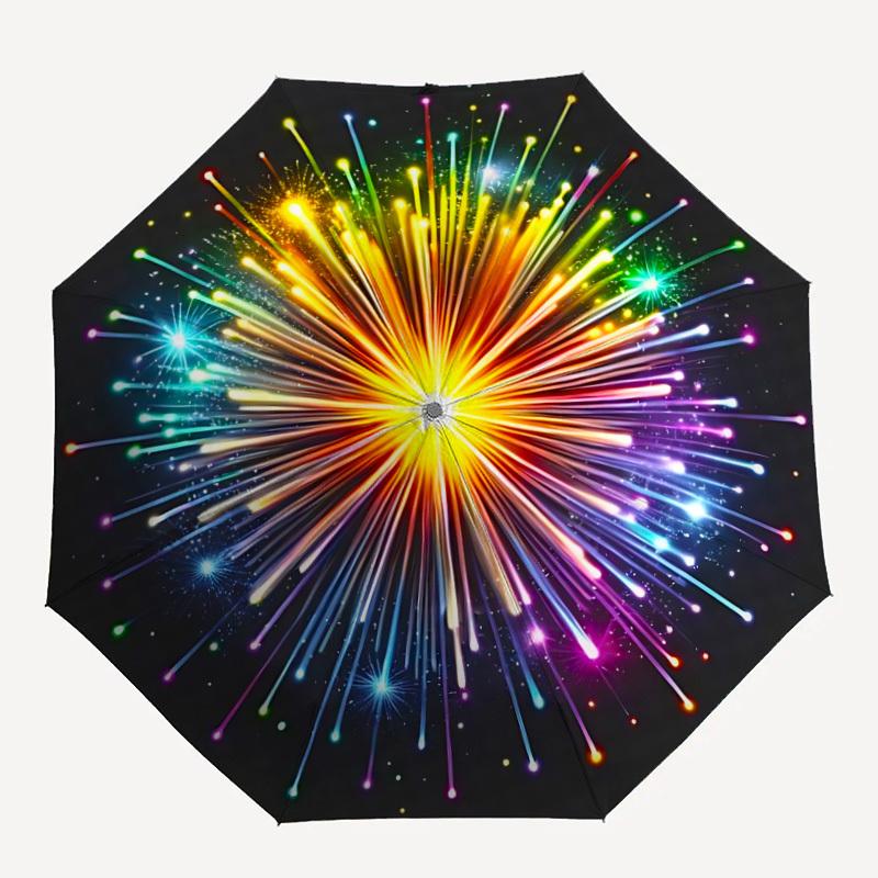 1pc Fireworks Display Automatic Open/Close Umbrella, Compact Travel Umbrella, 8-Rib Sturdy Frame - Ideal Gift for Friends yy251118051
1pc Fireworks Display Automatic Open/Close Umbrella, Compact Travel Umbrella, 8-Rib Sturdy Frame - Ideal Gift for Friends yy251118051