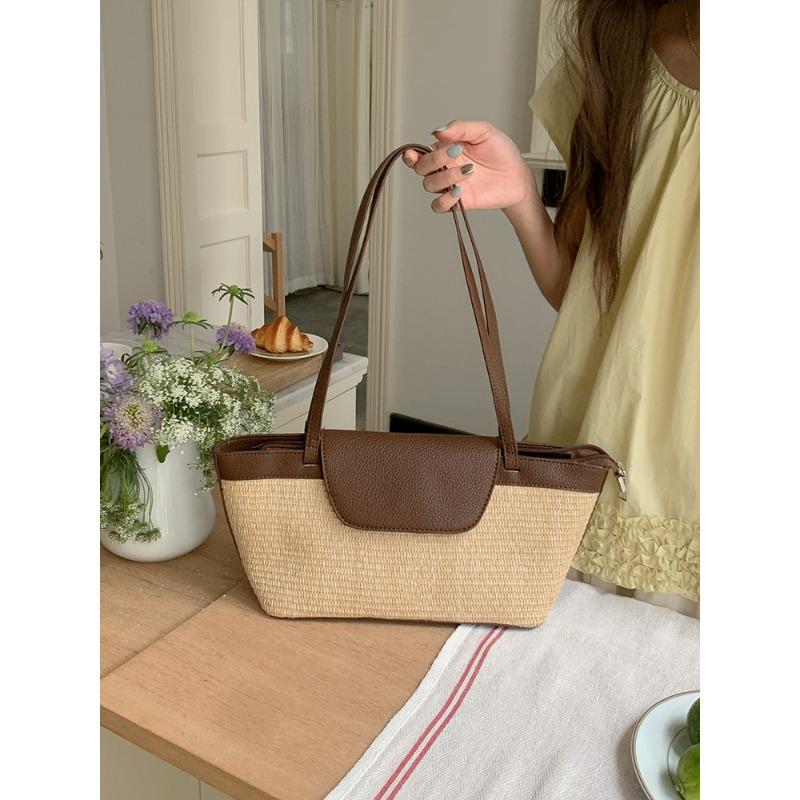 Французская нишевая плетеная сумка Весенняя женская сумка Повседневная сумка-тоут на одно плечо под мышкой кофейный
Французская нишевая плетеная сумка Весенняя женская сумка Повседневная сумка-тоут на одно плечо под мышкой кофейный