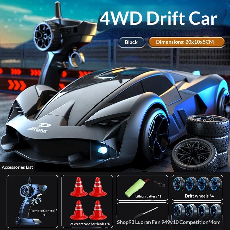 Doatpanic Four Wheel Drive Rc Drift Car High Speed Remote Control Racing Car With Led Light For Indoor Outdoor Racing Hobby синій
Doatpanic Four Wheel Drive Rc Drift Car High Speed Remote Control Racing Car With Led Light For Indoor Outdoor Racing Hobby синій