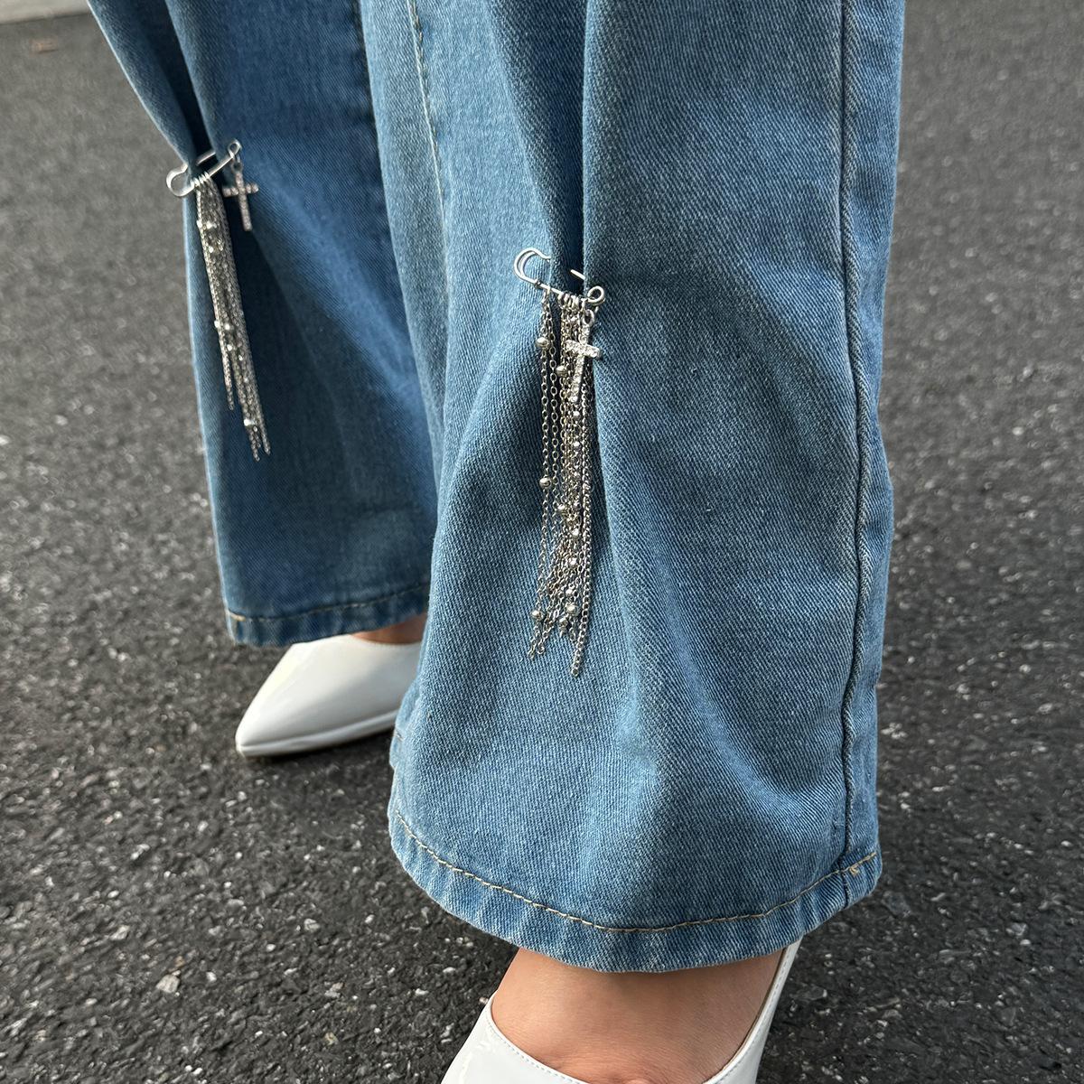 Cross-shaped Tassel Chains Simple Foot Ankle Beach Party Jewelry for Women Versatile Cross Chain Foot Bracelet Gift for Friend
Cross-shaped Tassel Chains Simple Foot Ankle Beach Party Jewelry for Women Versatile Cross Chain Foot Bracelet Gift for Friend