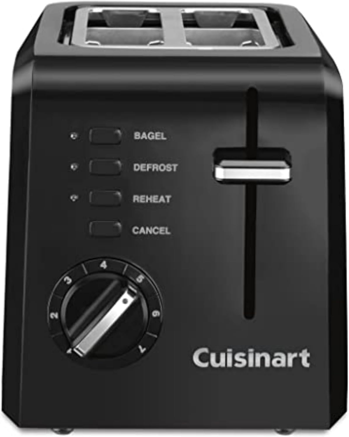 2-Slice Compact Plastic Toaster, Slots for Bagels & Bread, 7 Shade Settings, Cancel/Defrost/Reheat Functions United States
2-Slice Compact Plastic Toaster, Slots for Bagels & Bread, 7 Shade Settings, Cancel/Defrost/Reheat Functions United States