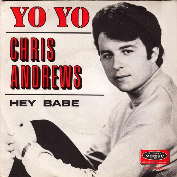 7-дюймовая пластинка CHRIS ANDREWS Yo Yo INT80245 Disques Vogue 1970 Франция Рок Б/у
7-дюймовая пластинка CHRIS ANDREWS Yo Yo INT80245 Disques Vogue 1970 Франция Рок Б/у