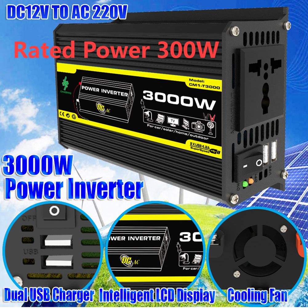 10000W/12000W Pure Sine Wave Inverter LED Display Car Inverter Converter Voltage Transformer DC 12 TO AC 220V 110V 12V to 220V
10000W/12000W Pure Sine Wave Inverter LED Display Car Inverter Converter Voltage Transformer DC 12 TO AC 220V 110V 12V to 220V