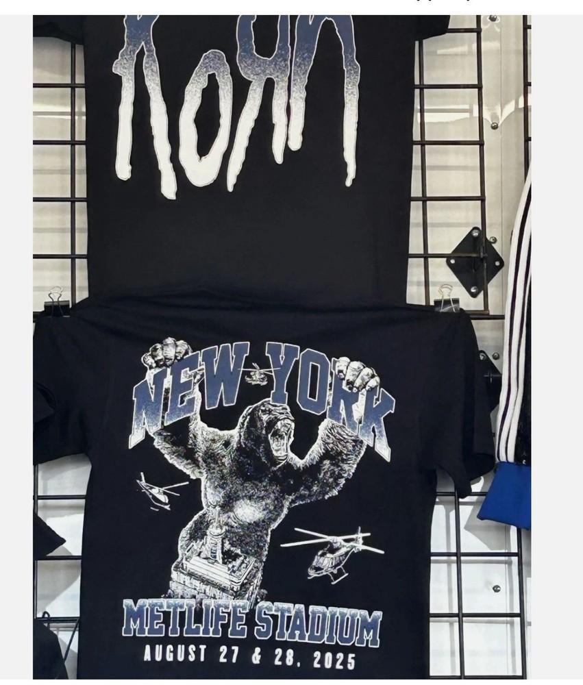 2025 Korn Tour Shirt MetLife Stadium New York Shirt reprint REPRINT M
2025 Korn Tour Shirt MetLife Stadium New York Shirt reprint REPRINT M