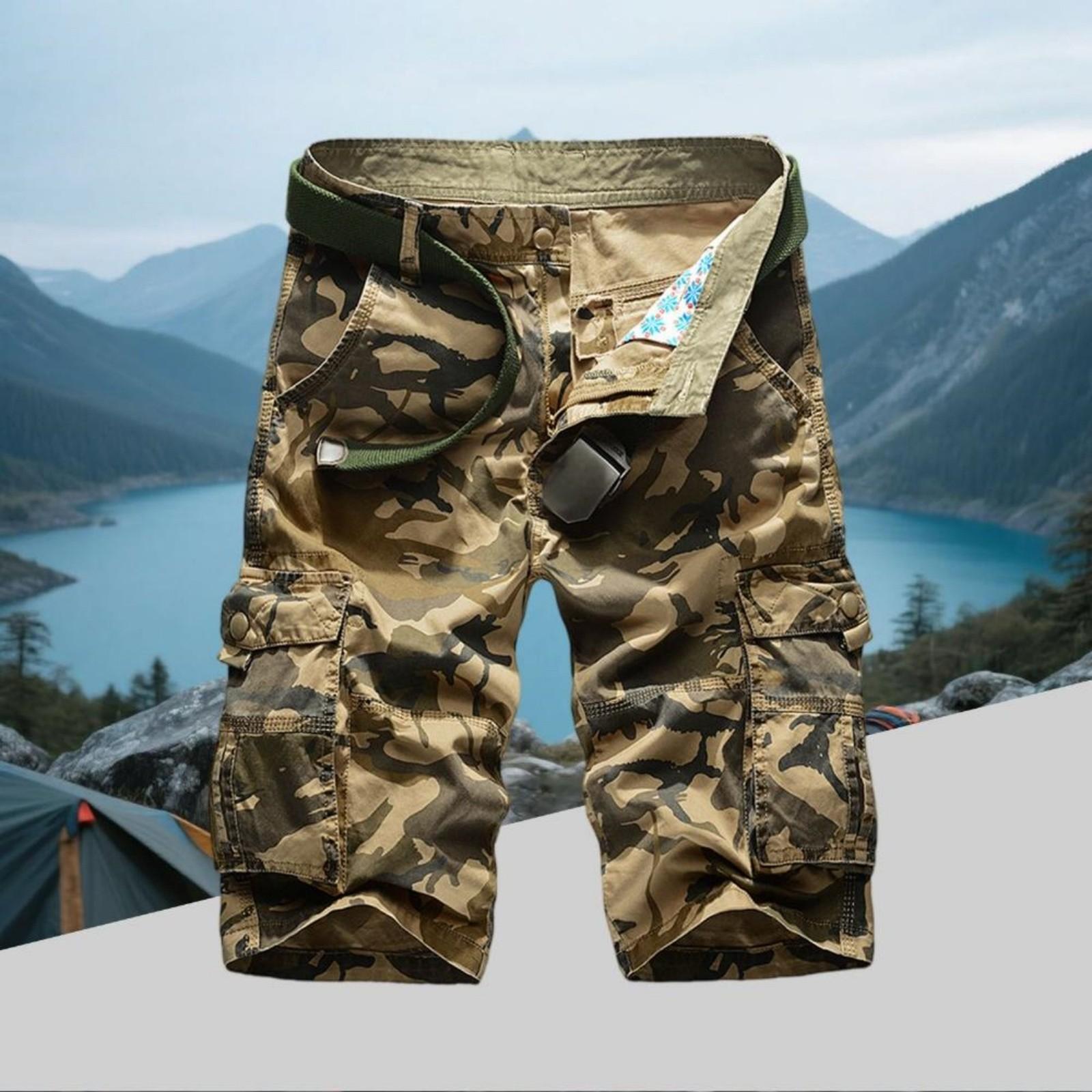 Men s Vintage Loose-Fit Multi-Pocket Work Cargo Shorts M хакі
Men s Vintage Loose-Fit Multi-Pocket Work Cargo Shorts M хакі