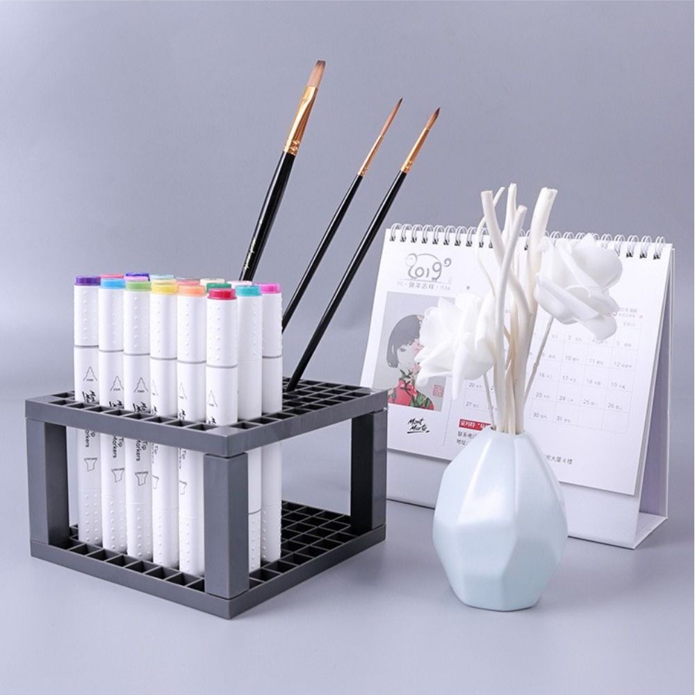 Pen Artist Student Art Brushes Organizer Paint Brushes Storage Rack Pencils Holder Pigment Pen чорний
Pen Artist Student Art Brushes Organizer Paint Brushes Storage Rack Pencils Holder Pigment Pen чорний