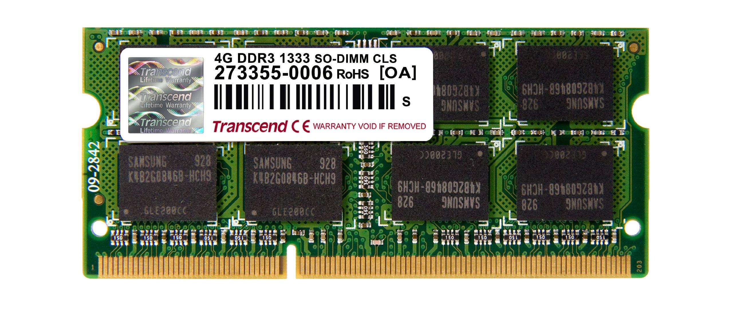 Пам ять для ноутбука Transcend DDR3 1333 4GB 204pin TS512MSK64V3N PC3-10600 1.5V SO-DIMM чорний
Пам ять для ноутбука Transcend DDR3 1333 4GB 204pin TS512MSK64V3N PC3-10600 1.5V SO-DIMM чорний