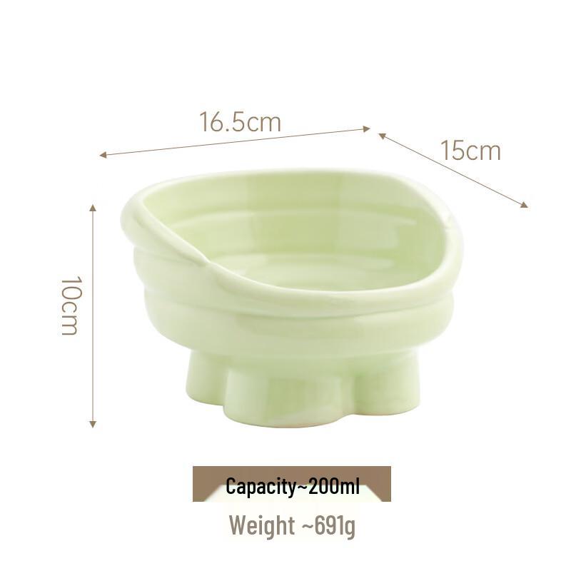 Elevated Ceramic Cat Bowl with Stand
Elevated Ceramic Cat Bowl with Stand