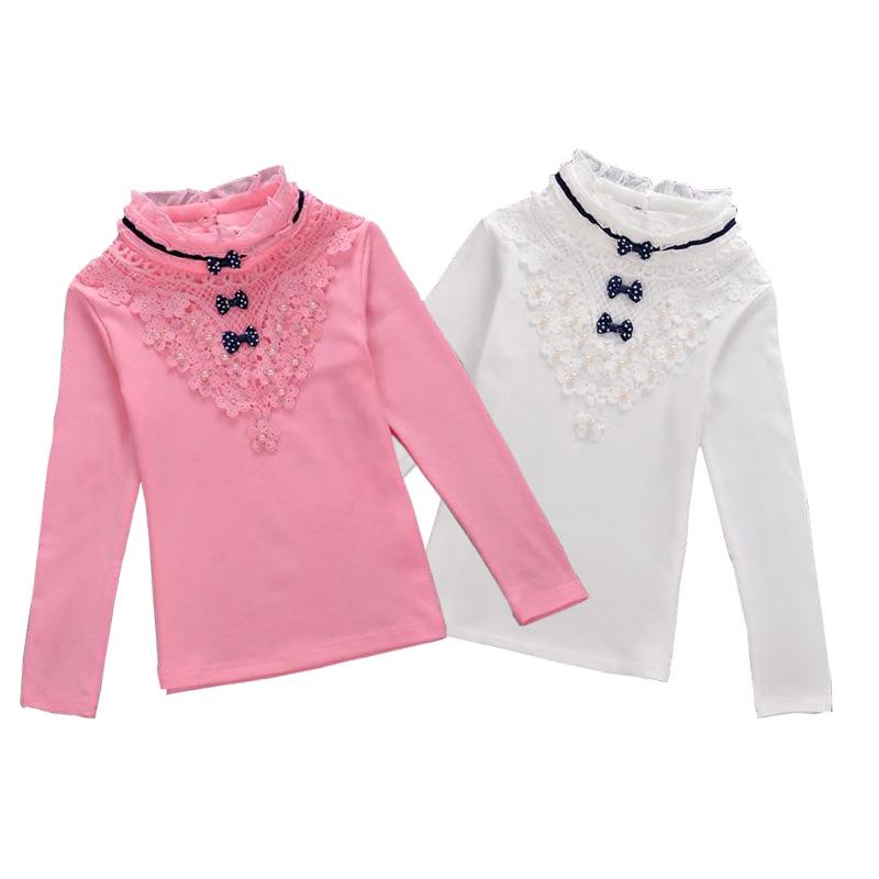 Детские девочки Одежда Дети Turtleneck Blouse Лук Кружева Длинный рукав Хлопок Sweatshirts Детская одежда
Детские девочки Одежда Дети Turtleneck Blouse Лук Кружева Длинный рукав Хлопок Sweatshirts Детская одежда
