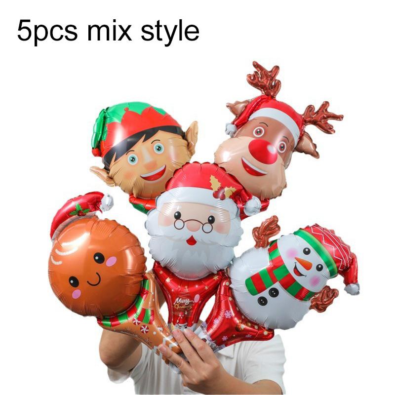 5/10/15/20pcs Christmas Balloon Handheld Stick Aluminum Film DIY Decoration Balloons for Festival Party Gathering Gifts TMZ mix style
5/10/15/20pcs Christmas Balloon Handheld Stick Aluminum Film DIY Decoration Balloons for Festival Party Gathering Gifts TMZ mix style