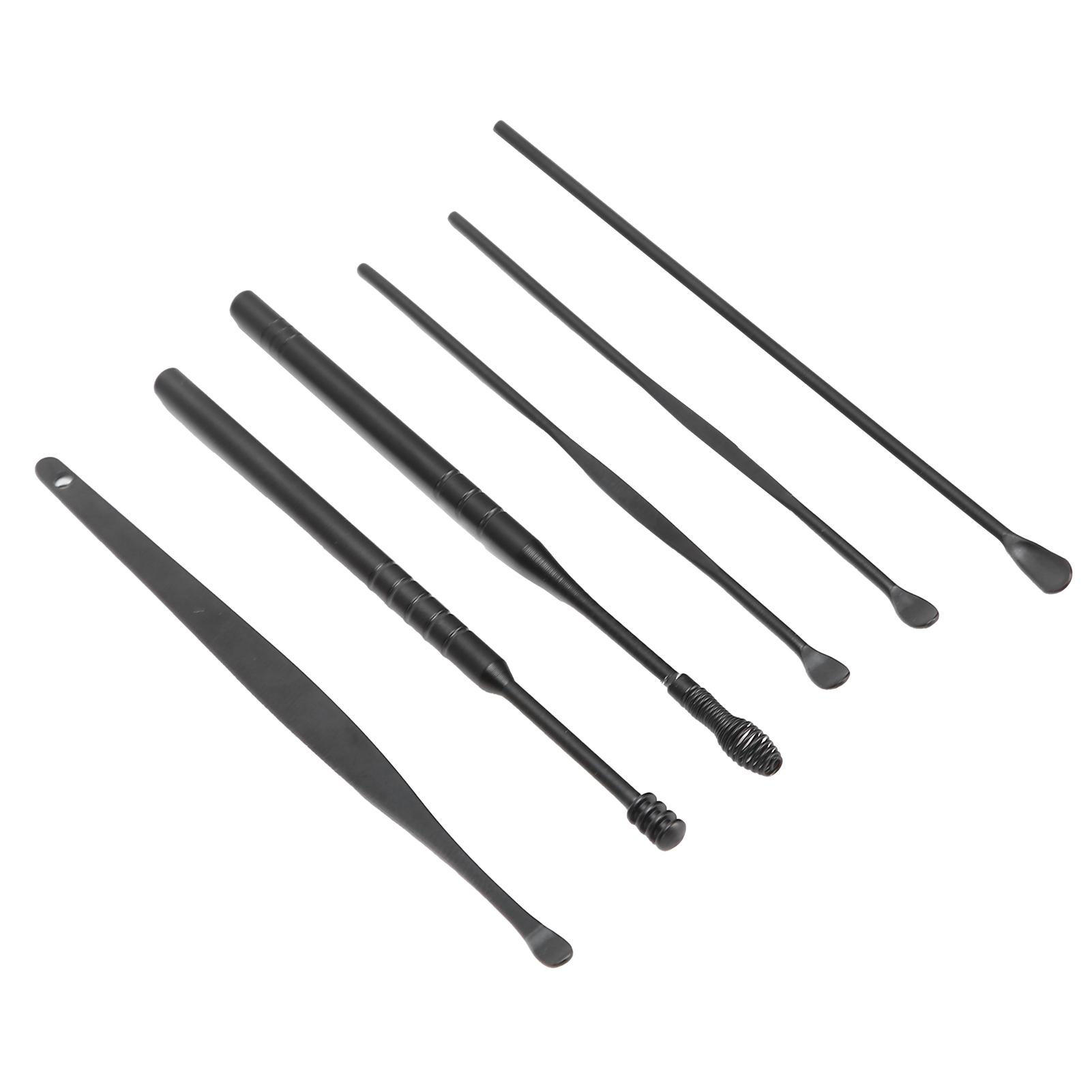 Portable Ear Pick Spoon Earwax Removal Tool Kit Stainless Steel Spiral Ear Wax Cleaner Set
Portable Ear Pick Spoon Earwax Removal Tool Kit Stainless Steel Spiral Ear Wax Cleaner Set