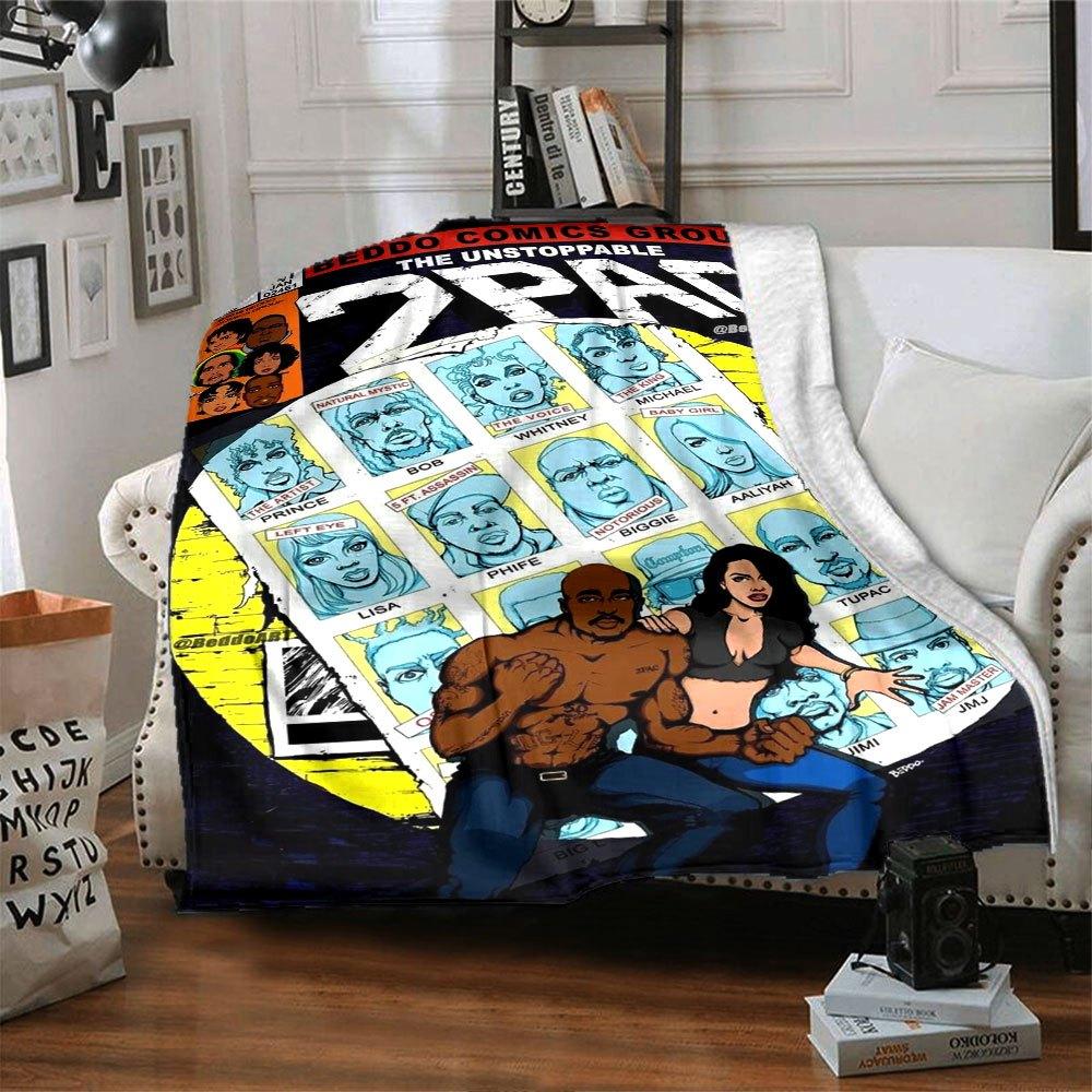 1pc 2PacHip-Hop Blanket Soft Lightweight All-Season Multi-Purpose Throw for Sofa, Bed, Office & Picnics, French Style with Iconic Album Art D70 80cmx120cm(31inx47in)
1pc 2PacHip-Hop Blanket Soft Lightweight All-Season Multi-Purpose Throw for Sofa, Bed, Office & Picnics, French Style with Iconic Album Art D70 80cmx120cm(31inx47in)