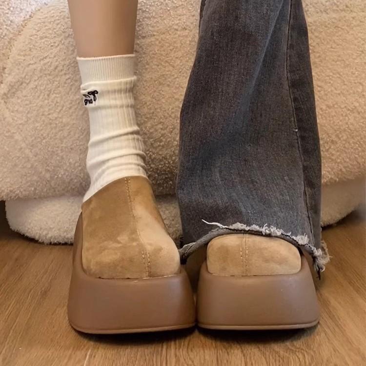 Garoya~ Baotou thick-soled heightened half-slippers for women s outer wear 2025 new Boken single shoes with one foot lazy shoes 35 темно-коричневого
Garoya~ Baotou thick-soled heightened half-slippers for women s outer wear 2025 new Boken single shoes with one foot lazy shoes 35 темно-коричневого