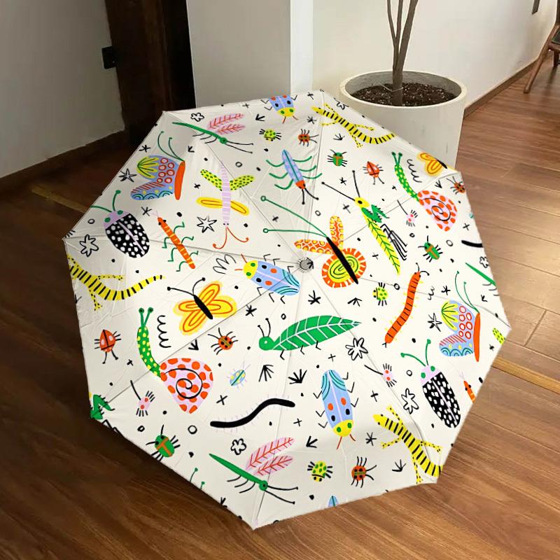 1pc Insect Parade Automatic Open/Close Umbrella, Formal Events - Ideal Gift for Family or Friends, Outdoor Accessory yy251211169
1pc Insect Parade Automatic Open/Close Umbrella, Formal Events - Ideal Gift for Family or Friends, Outdoor Accessory yy251211169