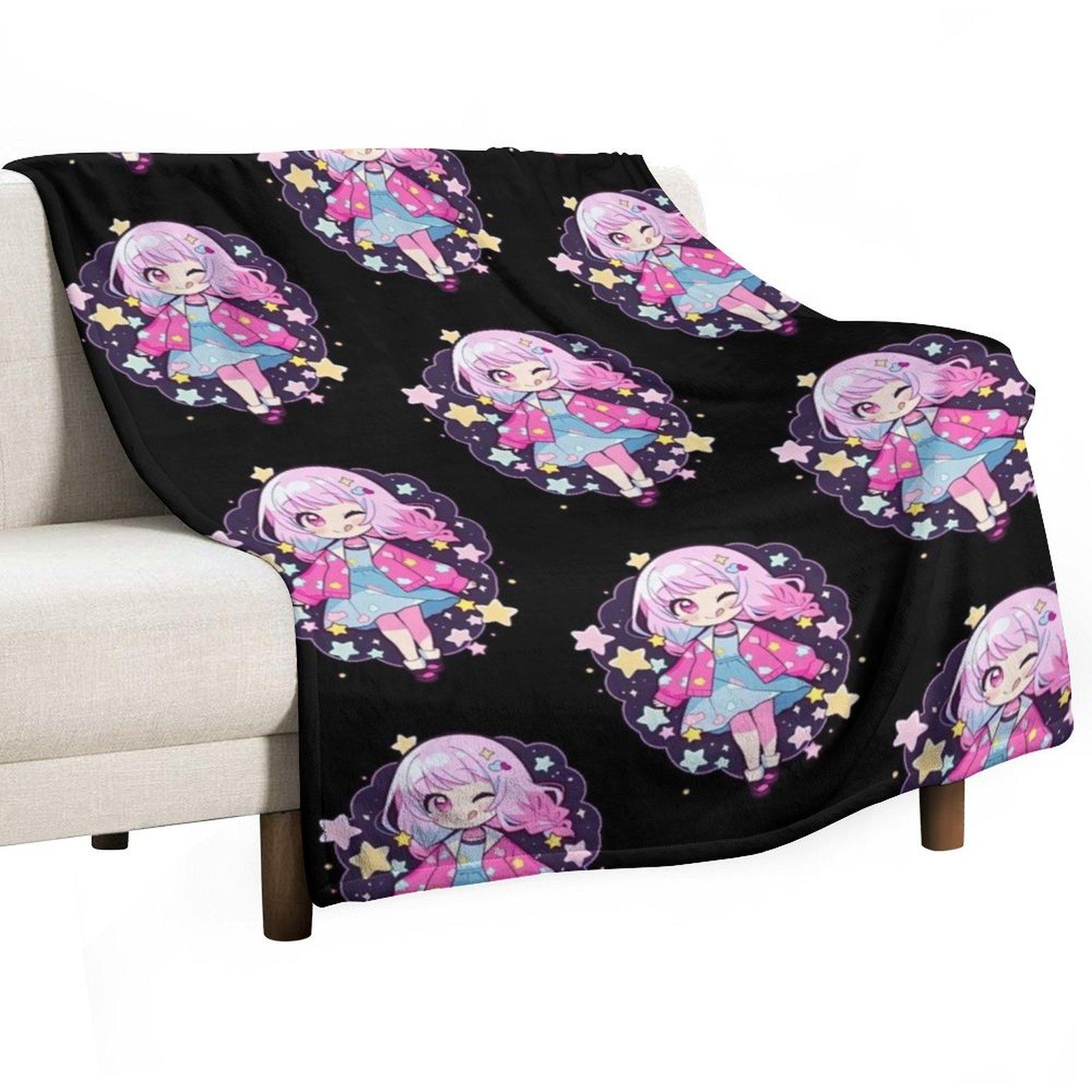 Project Sekai Shirt Emu Otori Cute Stars Kawaii Chibi Throw Blanket manga For Baby sofa bed halloween Blankets 30x40in
Project Sekai Shirt Emu Otori Cute Stars Kawaii Chibi Throw Blanket manga For Baby sofa bed halloween Blankets 30x40in