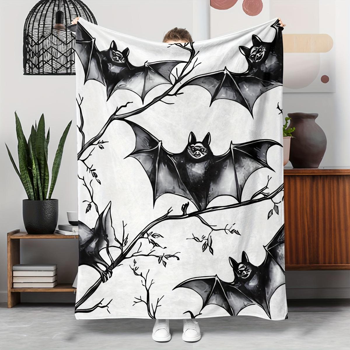 1pc Halloween theme classic bat pattern blanket polyester fabric machine washable suitable for bedroom and living room 75x100cm
1pc Halloween theme classic bat pattern blanket polyester fabric machine washable suitable for bedroom and living room 75x100cm