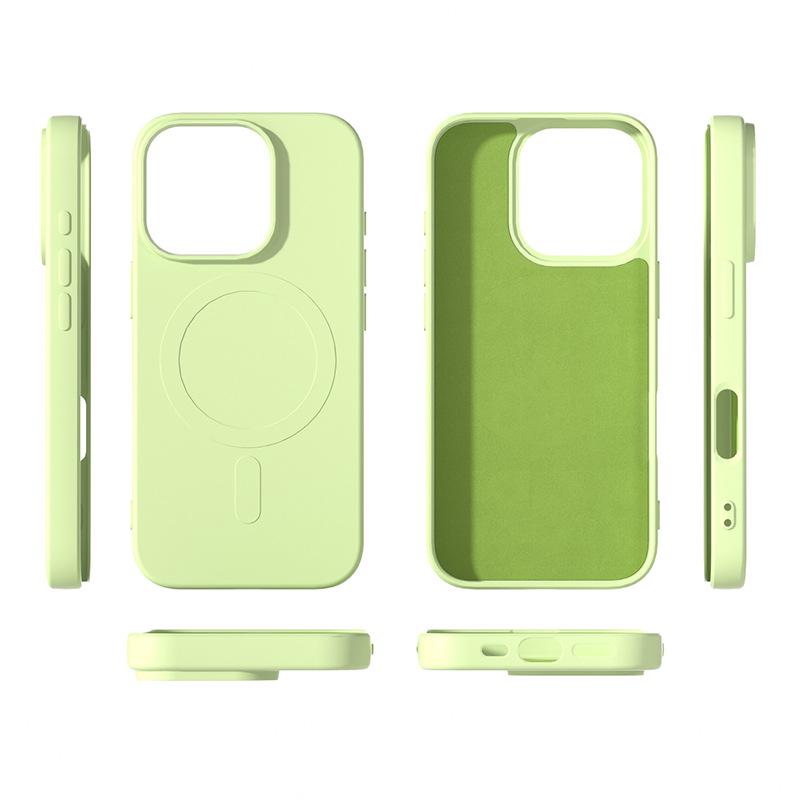 iPhone 17 Pro Max Liquid Silicone Magnetic Case - Full Coverage Soft Shell 17 Air трава зеленый
iPhone 17 Pro Max Liquid Silicone Magnetic Case - Full Coverage Soft Shell 17 Air трава зеленый