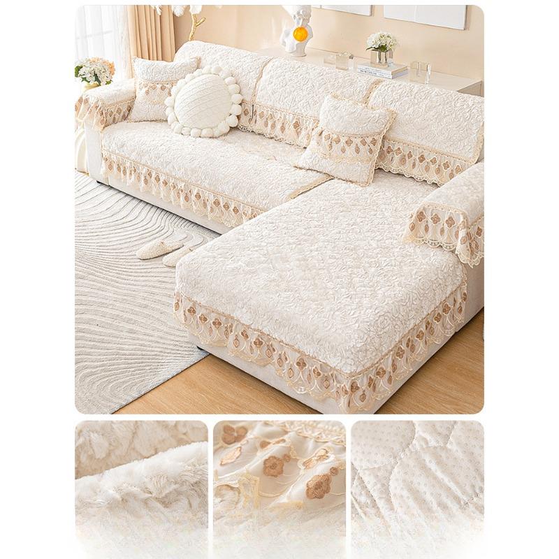 Winter Thickened Bunny Cashmere Sofa Cover Cream Embossed Velvet Plush Cushion Armrest Towel Warm Soft 70*70
Winter Thickened Bunny Cashmere Sofa Cover Cream Embossed Velvet Plush Cushion Armrest Towel Warm Soft 70*70