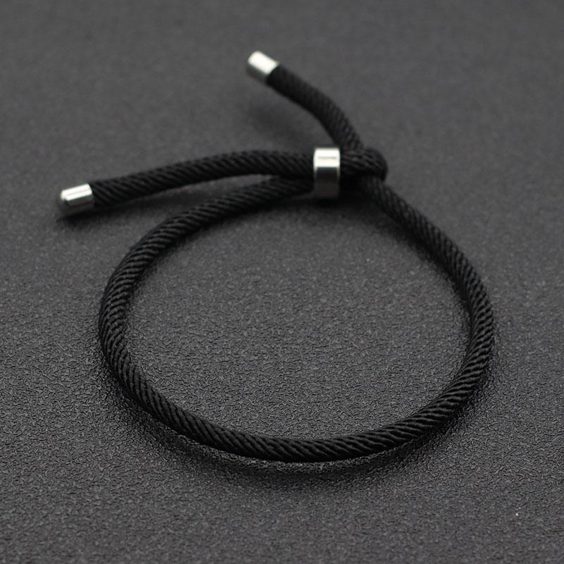New Minimalist Rope Bracelet Men 100% Unfading Stainless Steel Braclet Adjustable Cord Chain Braslet Pulseira Homme Gift For Him чёрный
New Minimalist Rope Bracelet Men 100% Unfading Stainless Steel Braclet Adjustable Cord Chain Braslet Pulseira Homme Gift For Him чёрный