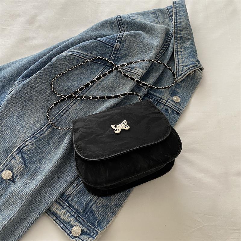 2025 новая модная сумка-цепочка с бабочкой, женская нишевая дизайнерская сумка через плечо, универсальная мини-сумка для помады чёрный
2025 новая модная сумка-цепочка с бабочкой, женская нишевая дизайнерская сумка через плечо, универсальная мини-сумка для помады чёрный