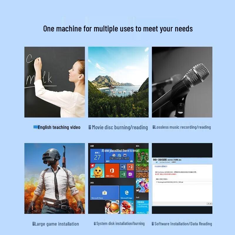 Внешний оптический привод DVD/CD Ugreen USB-C
Внешний оптический привод DVD/CD Ugreen USB-C