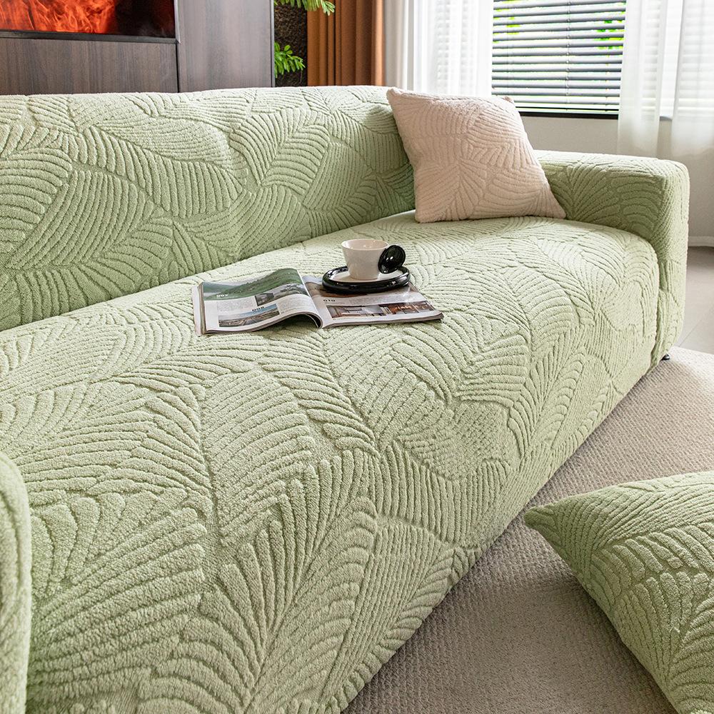 New Winter All Inclusive All Purpose Cat Scratch Resistant Sofa Cover with Banana Leaf Cream Breeze and Cotton Fleece r 90-140cm
New Winter All Inclusive All Purpose Cat Scratch Resistant Sofa Cover with Banana Leaf Cream Breeze and Cotton Fleece r 90-140cm