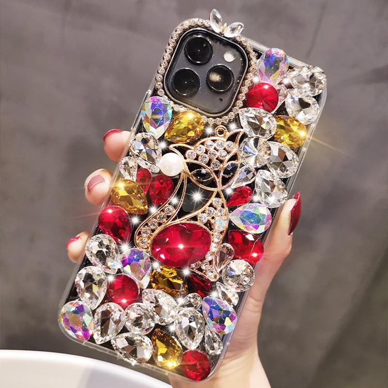 Suitable For Apple 17Promax Rhinestone Fox 16Plus Gemstone Fashion Iphone15 Pro Phone Case iPhone 7/8/SE 2020
Suitable For Apple 17Promax Rhinestone Fox 16Plus Gemstone Fashion Iphone15 Pro Phone Case iPhone 7/8/SE 2020