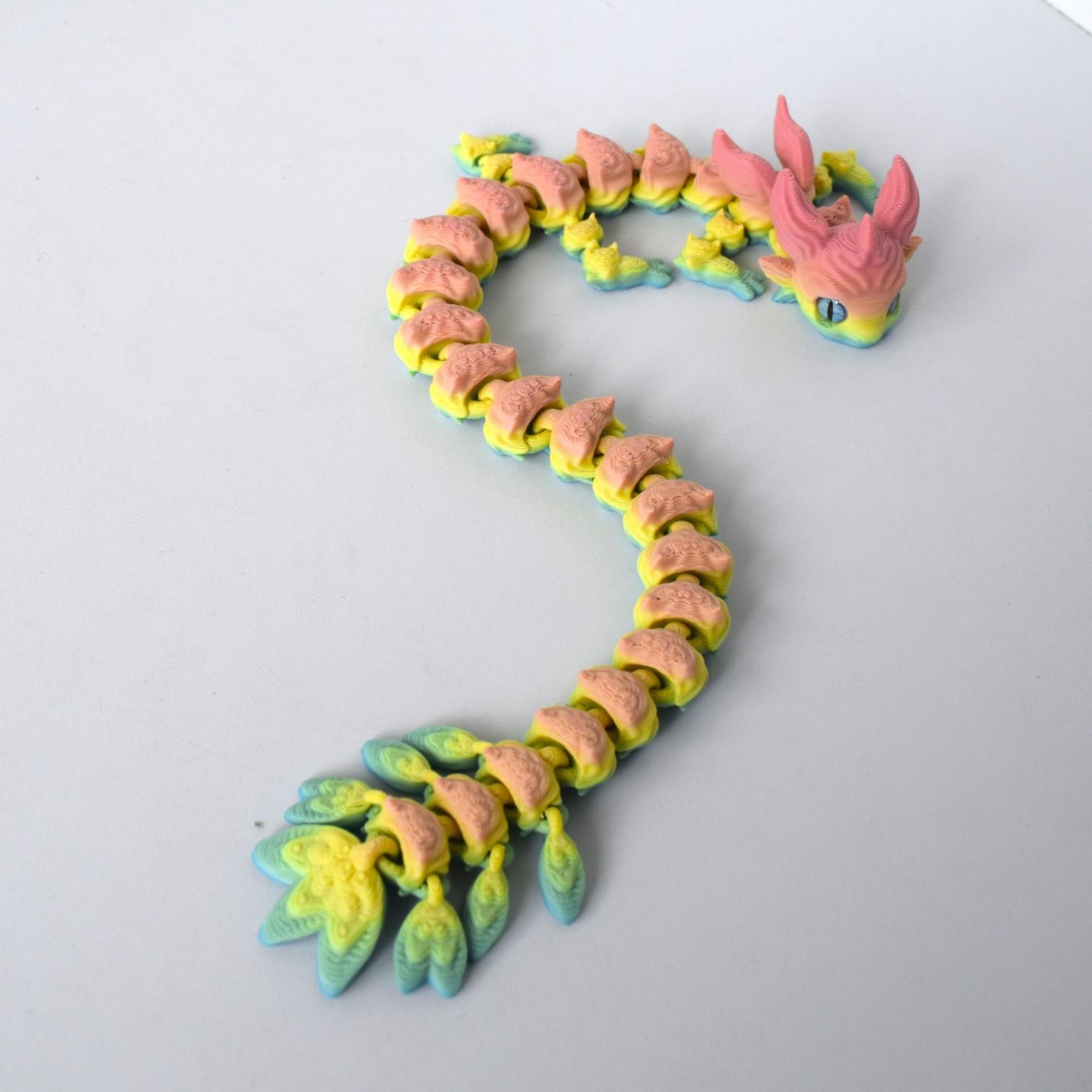 Cute Simulation Leaf Dragon Statue Children 3D Printing Dragon Toy Creative Joint Free Movable Palm Decompression Toy Funny Gift
Cute Simulation Leaf Dragon Statue Children 3D Printing Dragon Toy Creative Joint Free Movable Palm Decompression Toy Funny Gift