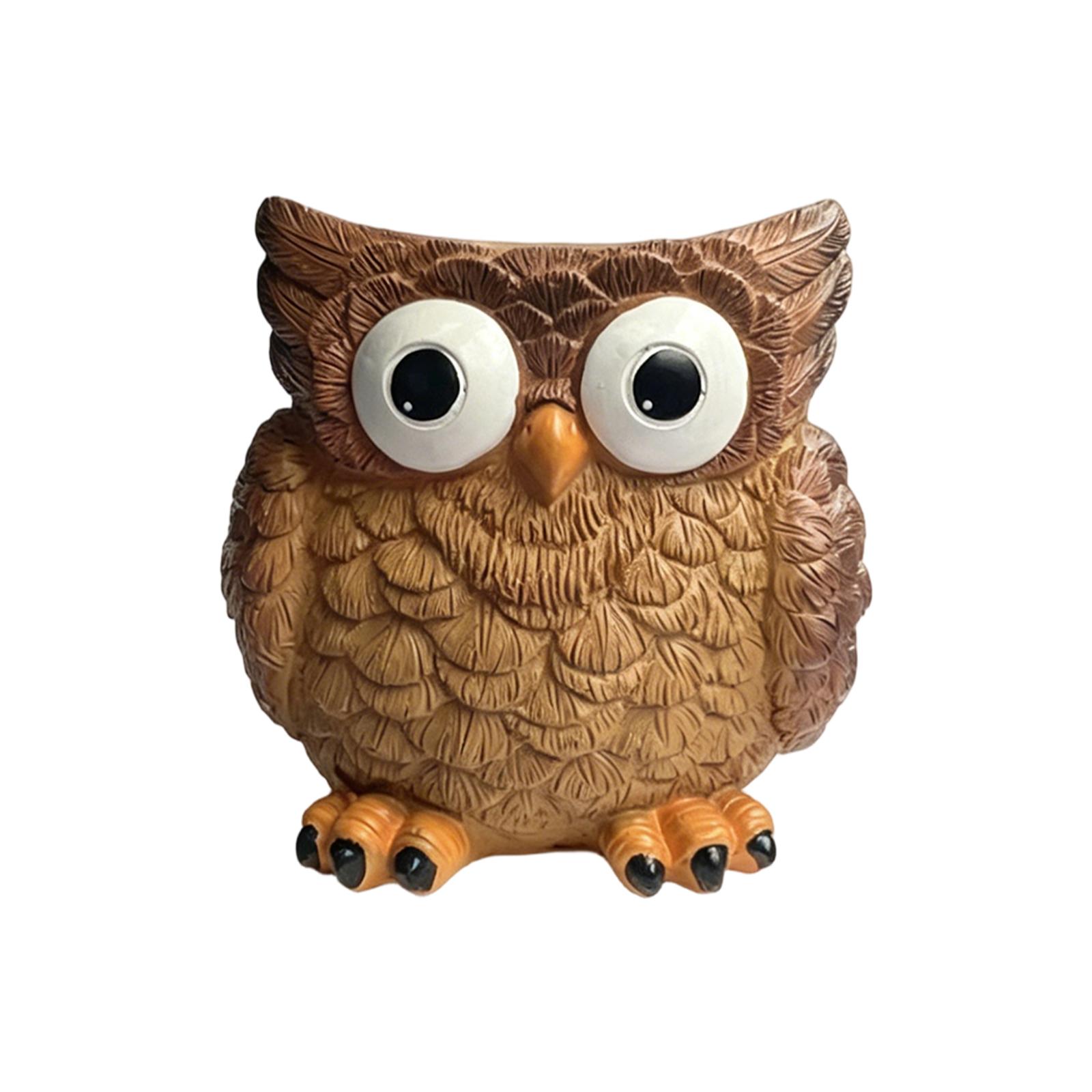 Owl Shaped Resin Planter Pot for Indoor Outdoor Use Decorative Animal Figure Plant Container Home Garden Desk Ornament One Size
Owl Shaped Resin Planter Pot for Indoor Outdoor Use Decorative Animal Figure Plant Container Home Garden Desk Ornament One Size
